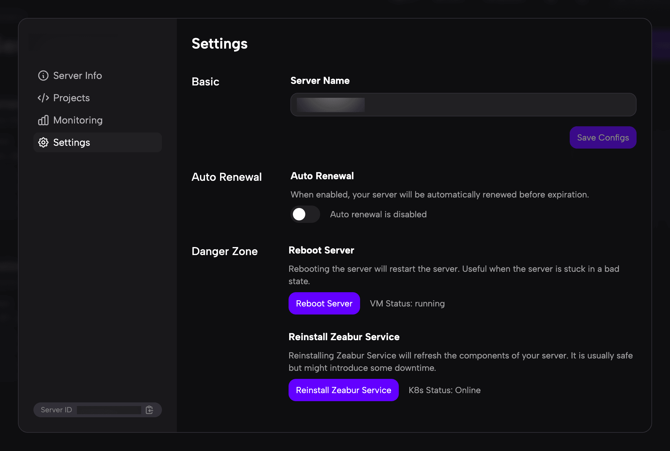 Disable auto-renewal